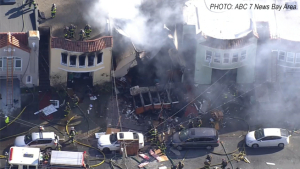 San Francisco Explosion Knocks House off of Foundation, Starts 3-Alarm Fire, Injures 2 People