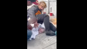 Caught on Video: Homeless Woman Gives Birth in Broad Daylight on Tenderloin District Sidewalk 