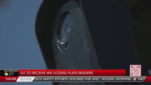 License Plate Reader Cameras May be Installed in San Francisco