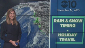 CA Braces for Heavy Rain During Holiday Travel