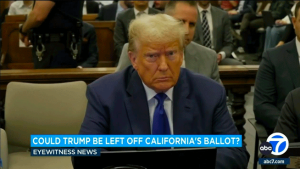 California Lt. Gov Calls for Trump to Be Removed From Ballot