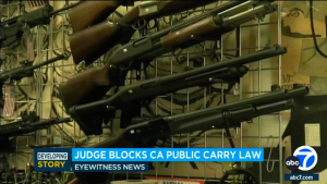 CA To Appeal Federal Judge’s Ruling To Block Gun Law