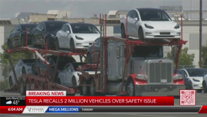 Tesla Recalls Two Million Vehicles